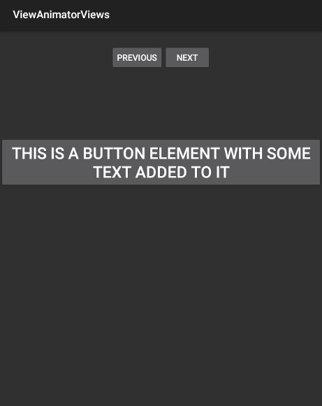 View Animator Button view 