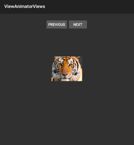 View Animator Tiger image 