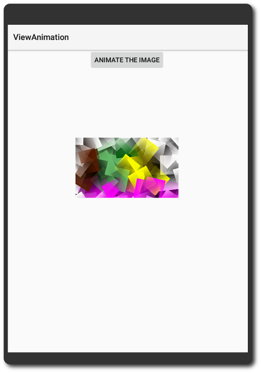 Android Tutorial,  View  Animation with Button 
