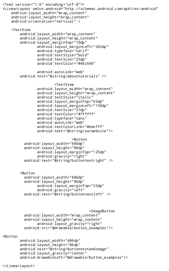 Adding buttons Android How To Add a Button To Android App Activity