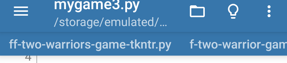 Pydroid3 Folder Icon