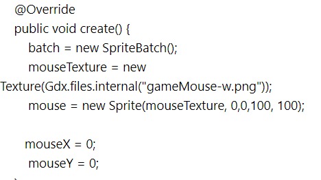 Load with Texture, declare to Sprite, Libgdx Android, game dev
