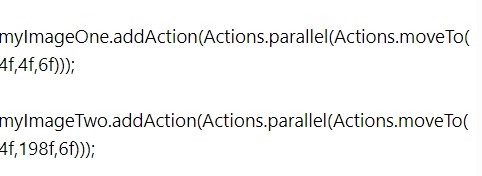 add parallel action to game warriors